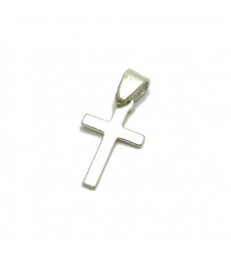 PE001188 Sterling silver pendant  Cross solid 925 new  Empress